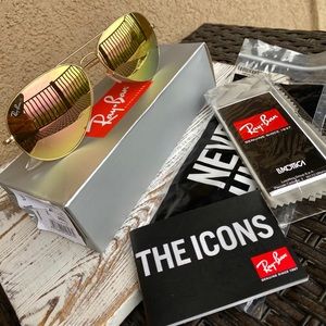 Ray-ban rb3025 aviator 58mn sunglasses